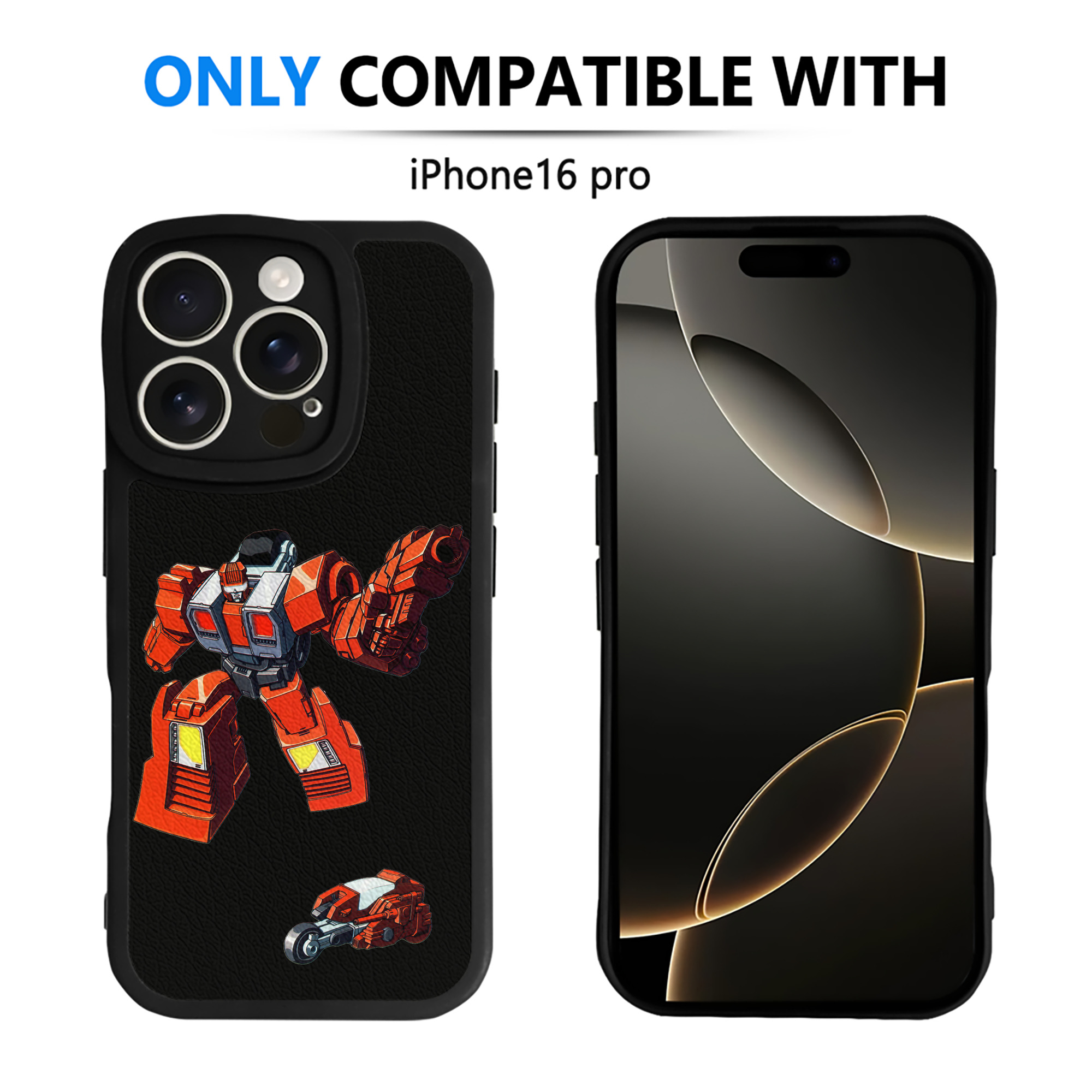 （画像用）  【iPhone 16シリーズ対応】シリコンスマホケース（レザー調） 材質：シリコン